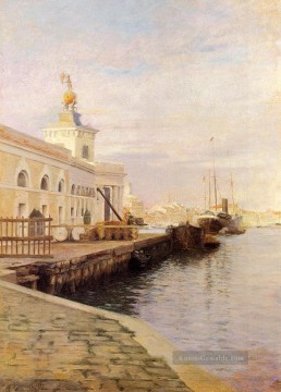 Ansicht Von Landschaft Venedig Julius LeBlanc Stewart Ölgemälde
